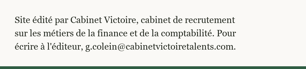 Encadré indiquant l'éditeur du site et son contact